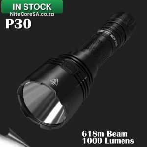 NEW P30 (1000 Lumens 618m Beam) + 5000mAh 21700 USB-C Rechargeable Battery