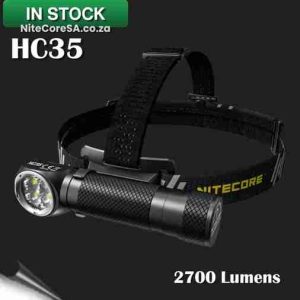 HC35 (2700 Lumens) + 4000mAh 21700 Battery + Micro USB Recharge