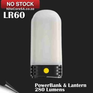 LR60 Loadshedding Lantern, Power Bank (280 Lumens) + 2 x 5000mAh 21700 Batteries + USB-C (1y Warranty)