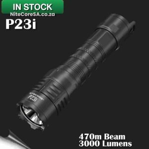 P23i (3000 Lumens 470m Beam) + 5000mAh 21700HPi Battery + USB-C Recharge