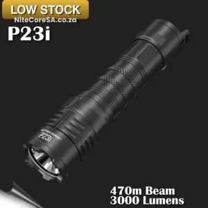 P23i (3000 Lumens 470m Beam) + 5000mAh 21700HPi Battery + USB-C Recharge