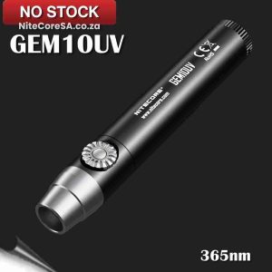 GEM10UV (3000 mW / 365 nm) + 3600mAh USB Battery