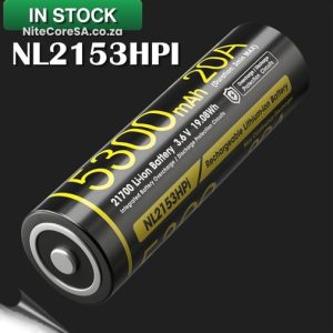 NL2153HPi 5300mAh 21700 Rechargeable Li-ion Battery