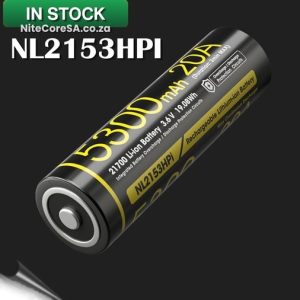 NL2153HPi 5300mAh 21700 Rechargeable Li-ion Battery