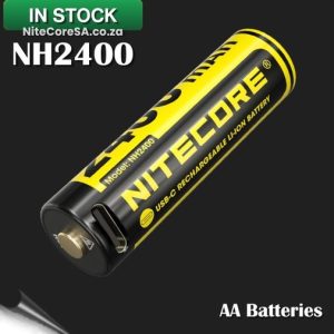 NH2400 2400mAh USB-C Rechargeable Li-ion AA Batteries (PACK OF 4)