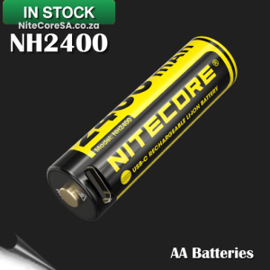 NH2400 2400mAh USB-C Rechargeable Li-ion AA Batteries (PACK OF 4)