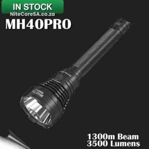 MH40Pro (3500 Lumens 1300m Beam) + NBP100R Battery + USB-C Recharge