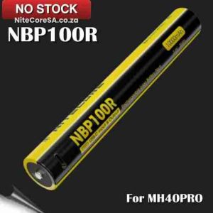 NBP100R 10000mAh USB-C Rechargeable Li-ion Battery for MH40 Pro (Also a Portable Power Bank)