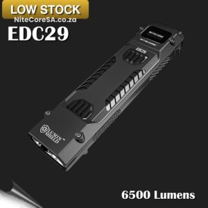 EDC29 (6500 Lumens 400m Beam) + 2500mAh Built-In Battery + USB-C Recharge